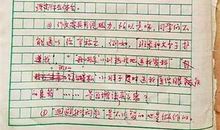 一件发生在班中的事作文