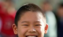 启蒙老师的笑脸