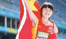 校运会感人瞬间