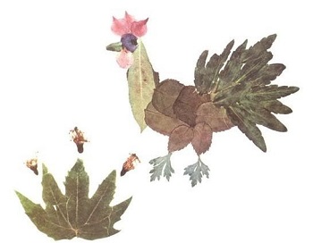 我是一片叶画