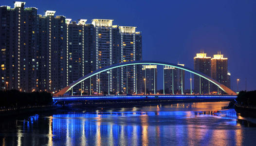 信阳夜景