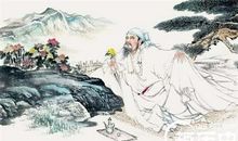 在陶渊明的引领下