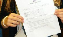 抽考成绩发下来了！