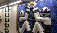 行走在艺术长廊里