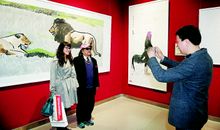 参观书画展作文