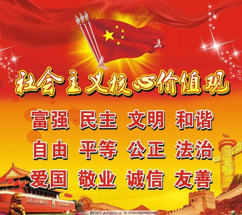 文明爱国诚信