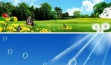 大自然是一幅美丽的画