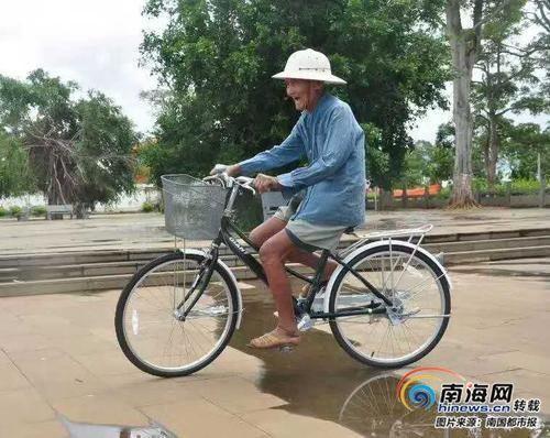 我喜欢骑自行车