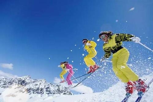 滑雪，挑战自己