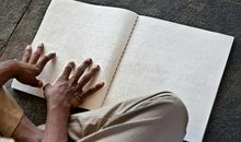 我要让盲人读书