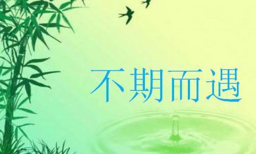 总和快乐的遇到