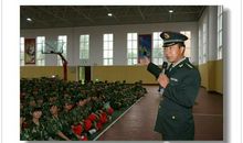 军训教官代表发言稿