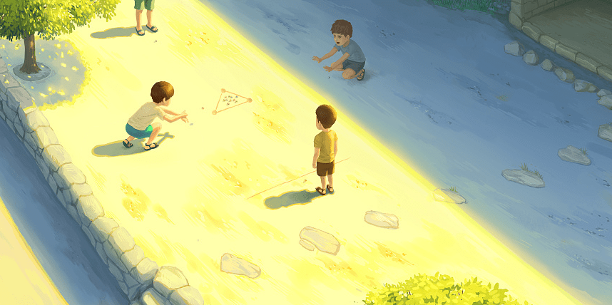 童年有趣的东西 - 吃虾