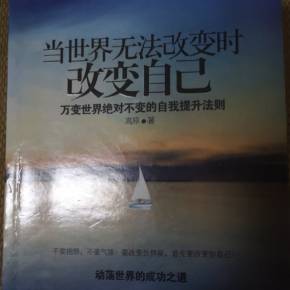 阅读“当世界无法改变它时，改变自己”