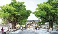 市民广场的四季