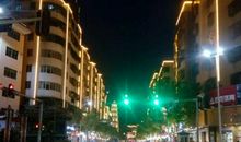 绚丽多彩的夜景