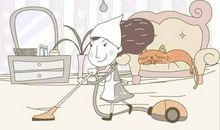 爸爸第一次做家务