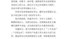 同学少年读后感