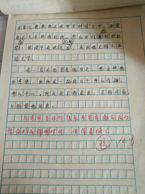 我希望组成是600字