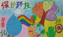 美化校园，保护环境