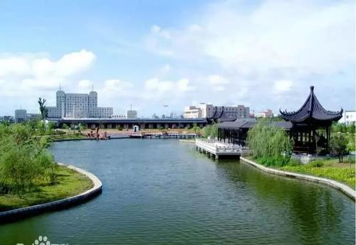 水镇珍珠建筑湖