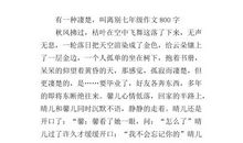 心灵的港湾作文800字