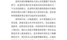 我的班主任作文五年级