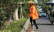 环卫工人打动了我