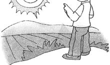 早晨中万物，告诉我许多