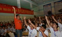 汗水浇注成功之花