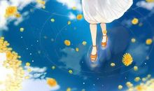 为天空撑起一把雨伞