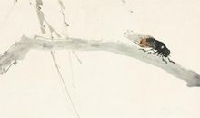 月移疏柳过亭影