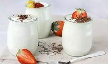 美味的自制酸奶