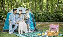 我和爸妈去郊游