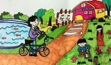 我跟爸妈去踏青