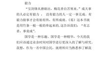 传承经典·让梦飞翔——《国学小名士》观后感