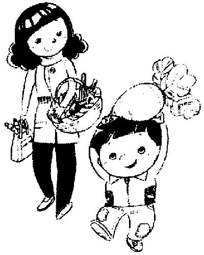 用妈妈买蔬菜