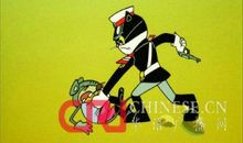 黑猫警长抓小偷二年级作文