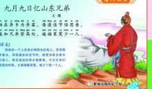 [古诗词]感《九月九日忆山东兄弟》_400字