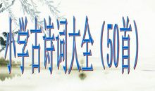 [古诗词]悠悠古诗情_450字