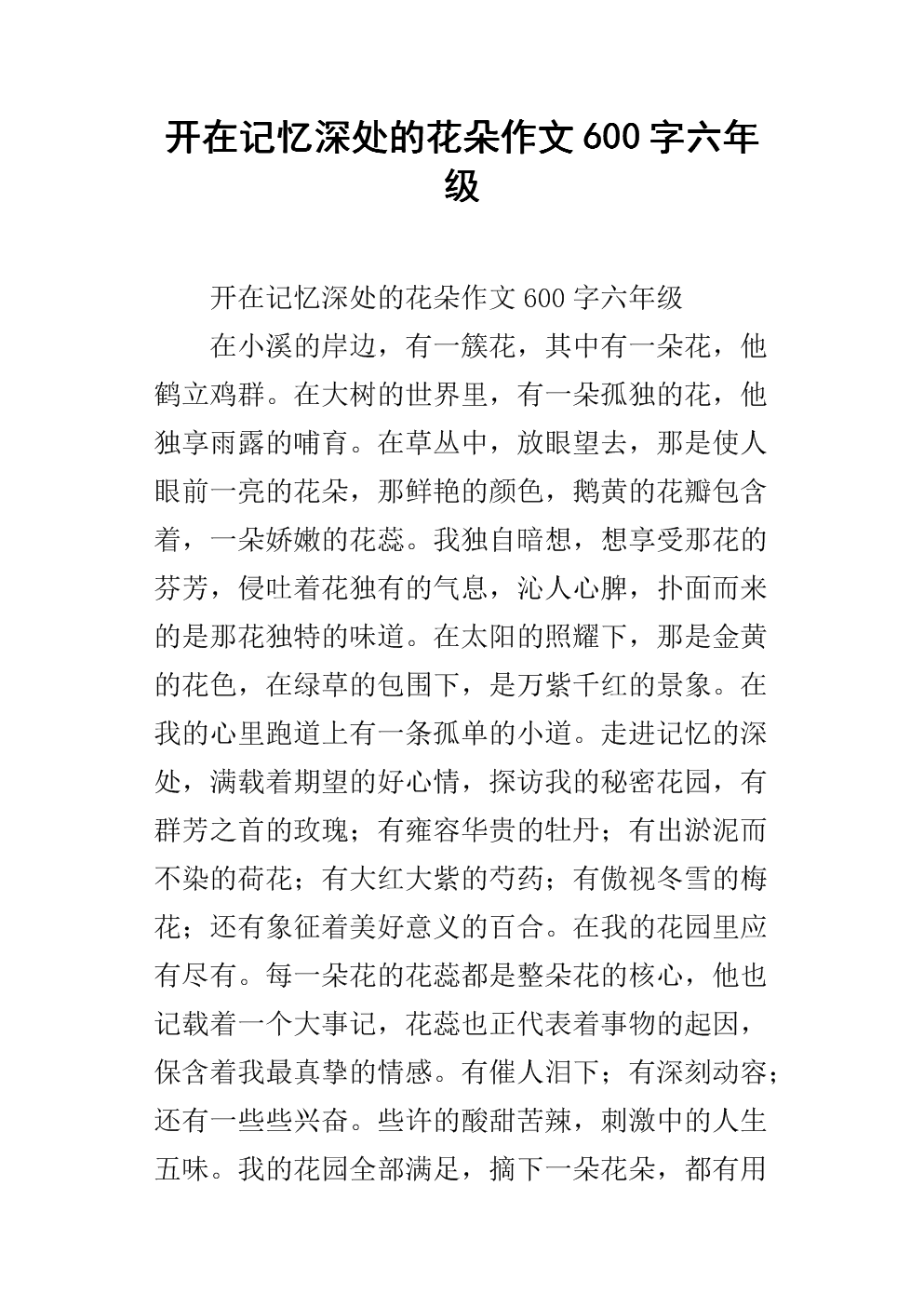 砾石记忆_600字