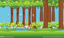 热闹的森林_800字