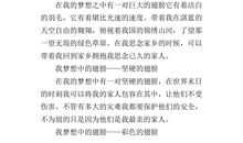 单元作文：理想_800字