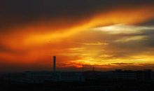 [寒假PK赛]一抹夕阳红_800字