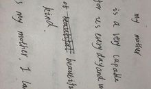 高三英语作文：Mother and child_3000字