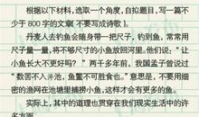 高一期末考试作文：这正是我_900字