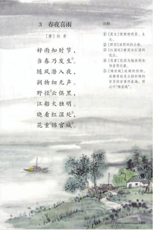 雨，如此悄悄地，下来，滋润地球，滋润所有东西......