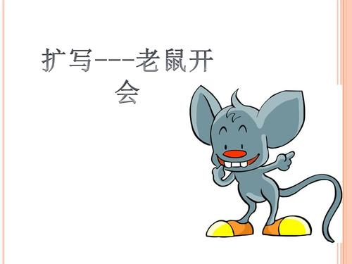 鼠标会议_800字