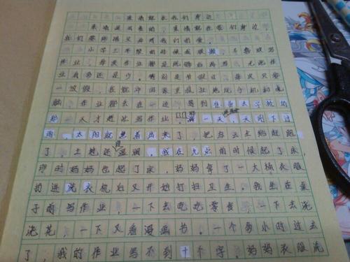 高中测试组成：英雄是你_1000字