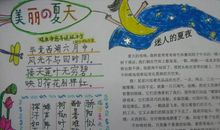 关于夏天的作文：迷人的夏夜_550字